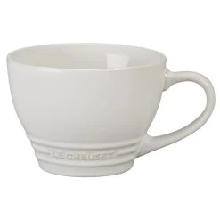 Le Creuset 14oz Stoneware Bistro Mug | White