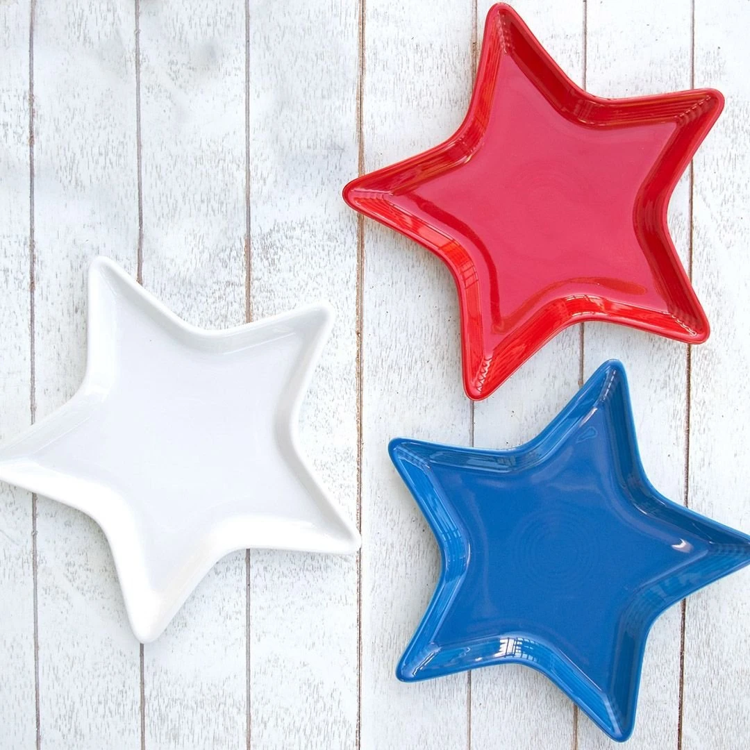 Fiesta® Star Plate | White - Image 2