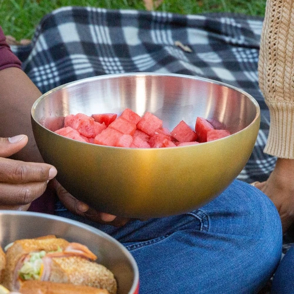 Served Large Serving Bowl (2.5 Quart) | Golden - Image 4