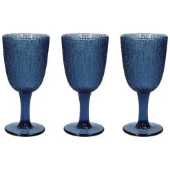 Tognana Bicchieri Davor Wine Glasses (Blue) | Set Of 3