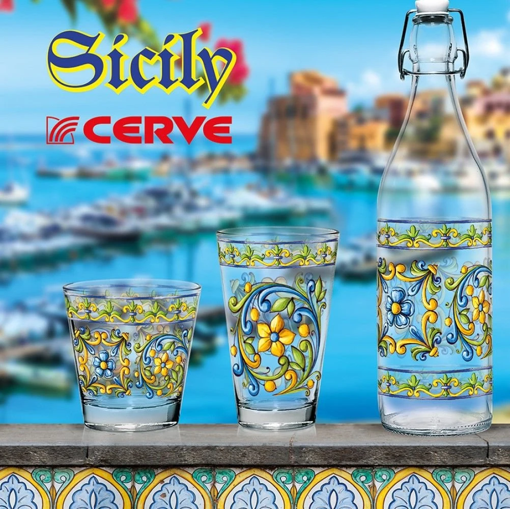 Cerve 33.8oz Swing Top Lory Glass Bottle | Sicily - Image 2