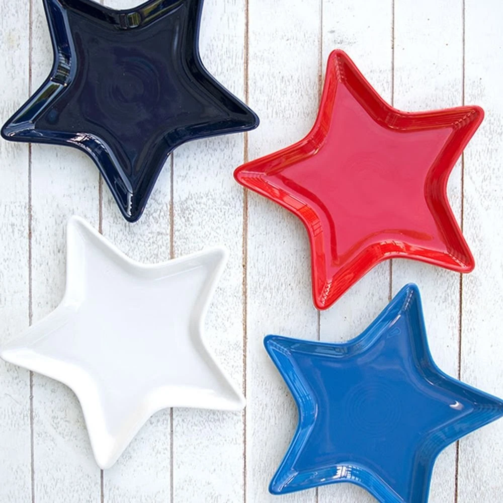 Fiesta® Star Plate | Lapis - Image 3