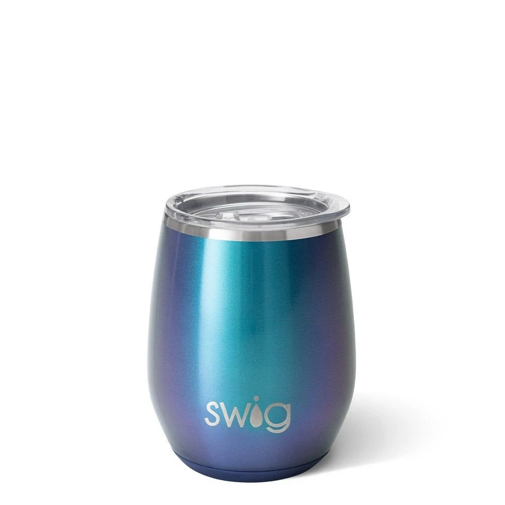 Swig Life™ 14oz Stemless Wine Cup | Shimmer Mermazing