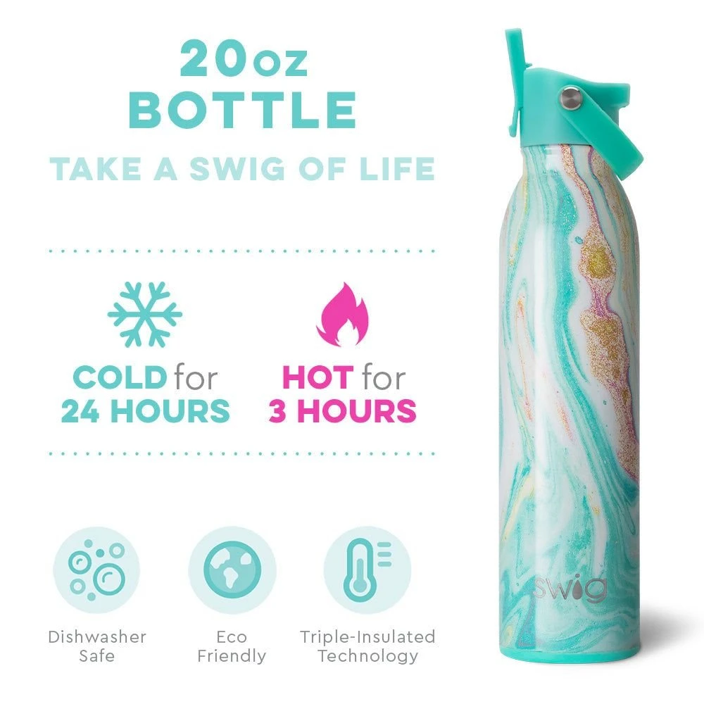 Swig Life™ 20oz Flip & Sip Bottle | Wanderlust - Image 2