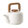 BonJour 4-Cup Ceramic Teapot | Matte White