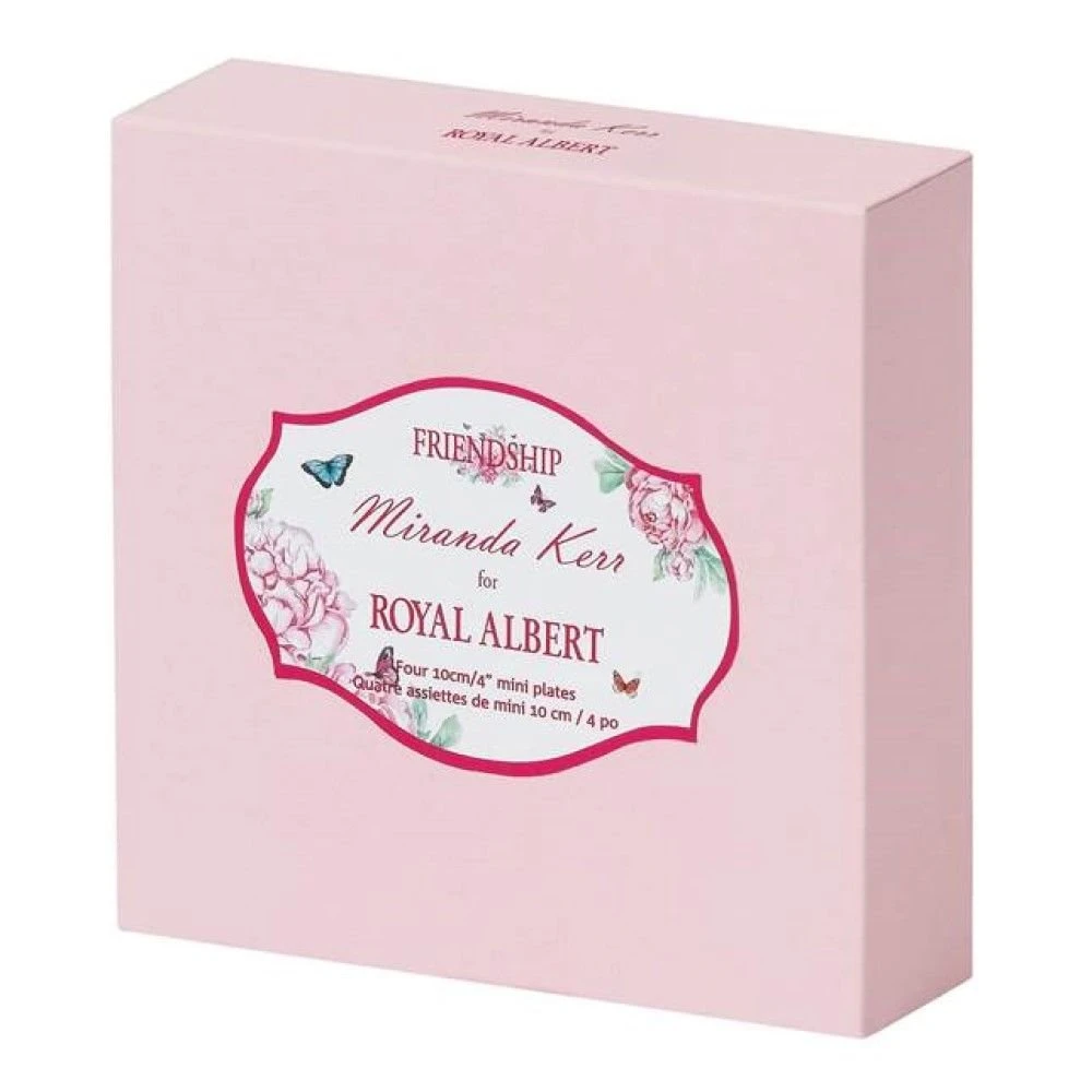 Miranda Kerr For Royal Albert 4" Tidbit Plates (Set Of 4) | Devotion, Gratitude, Blessings & Joy - Image 2