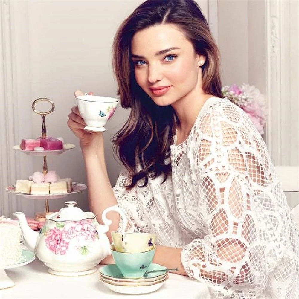 Miranda Kerr For Royal Albert 4" Tidbit Plates (Set Of 4) | Devotion, Gratitude, Blessings & Joy - Image 4