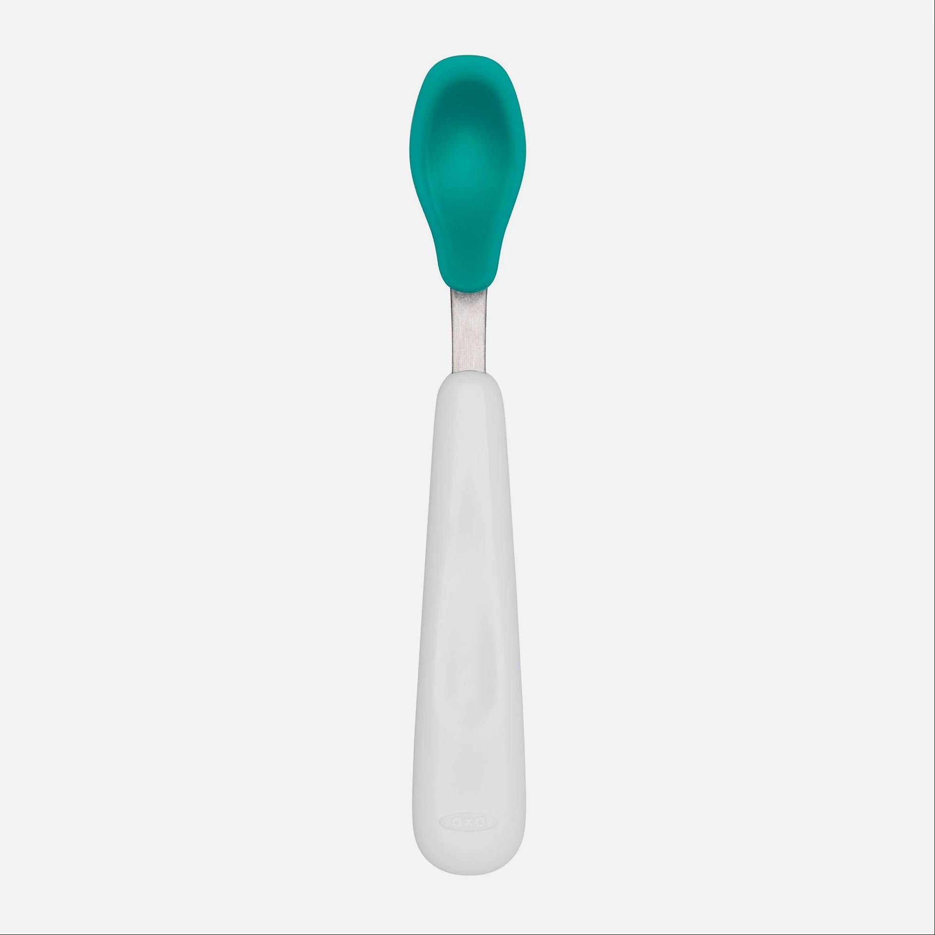 OXO Tot Feeding Spoon Set With Soft Silicone | Teal - Image 6
