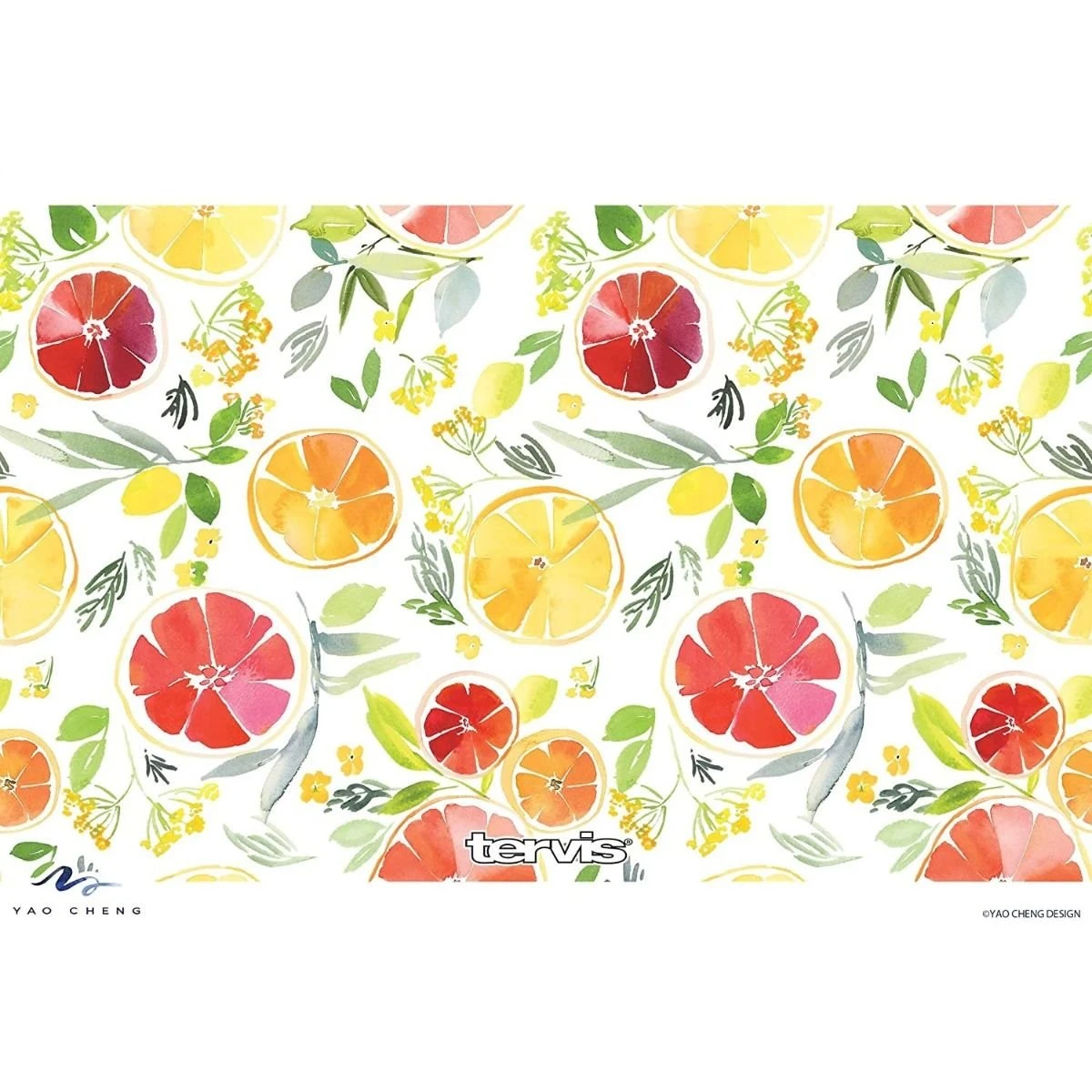 Tervis® 30oz Triple-Walled Insulated Stainless Steel Tumbler With Lid | Yao Cheng® Citrus - Yellow - Image 2