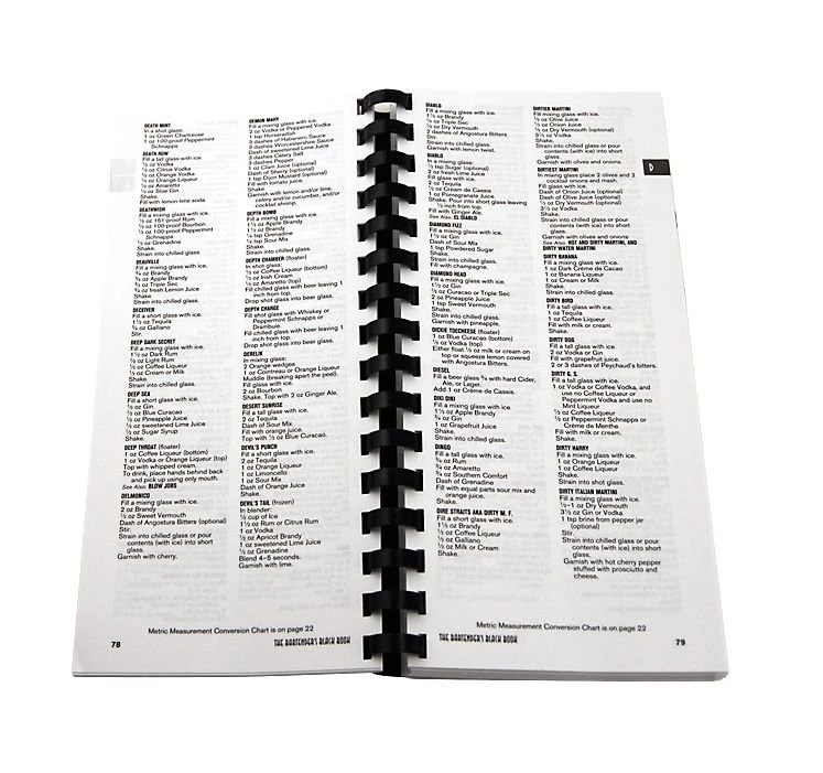 True Brands Bartender's Black Book 10th Ed. - True Brands Book Offer - Image 2