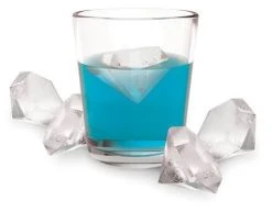 True Brands "Iced Out" Silicone Diamond Ice Cube Tray