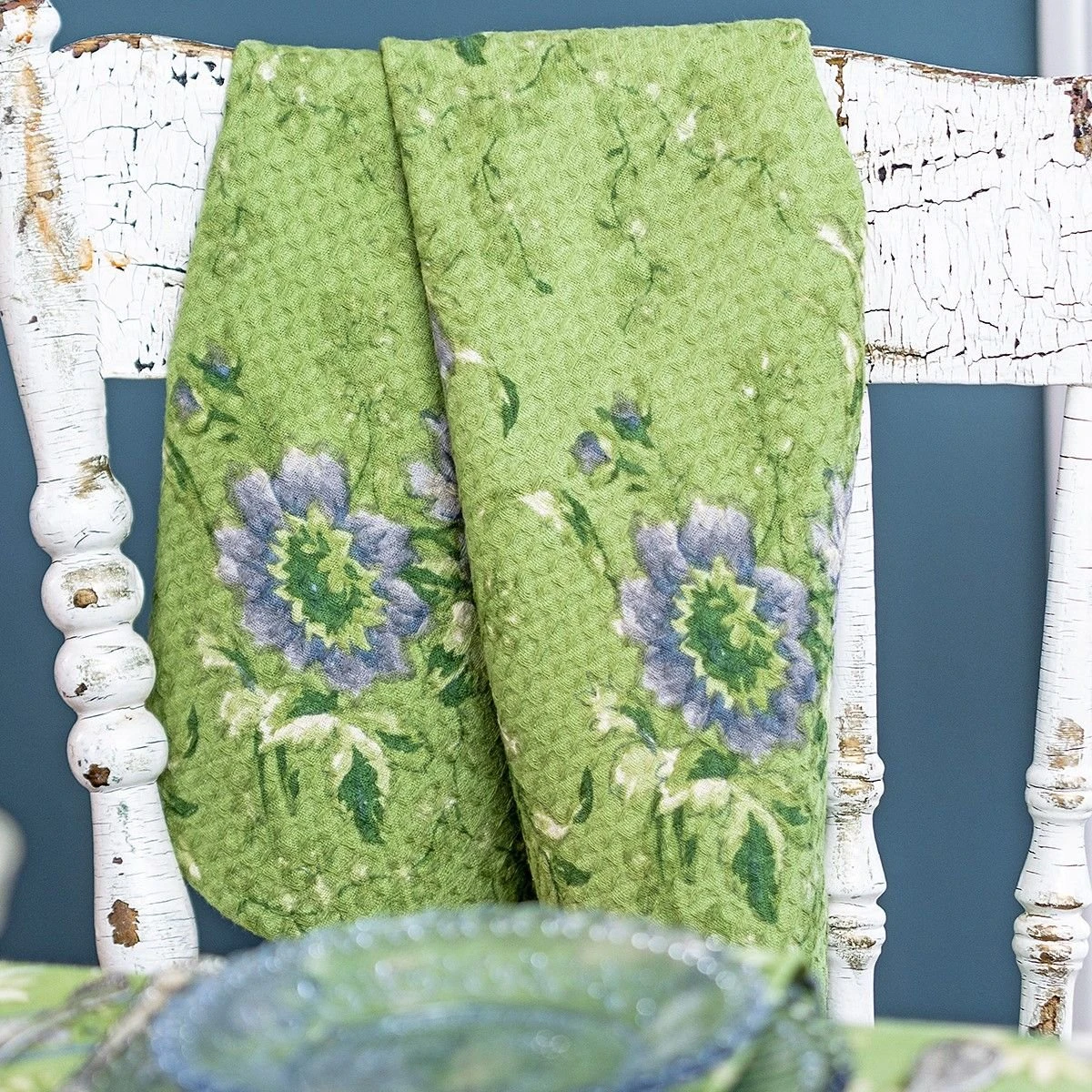 April Cornell Music Tea Towel (Set Of 2) | Jade - Image 3