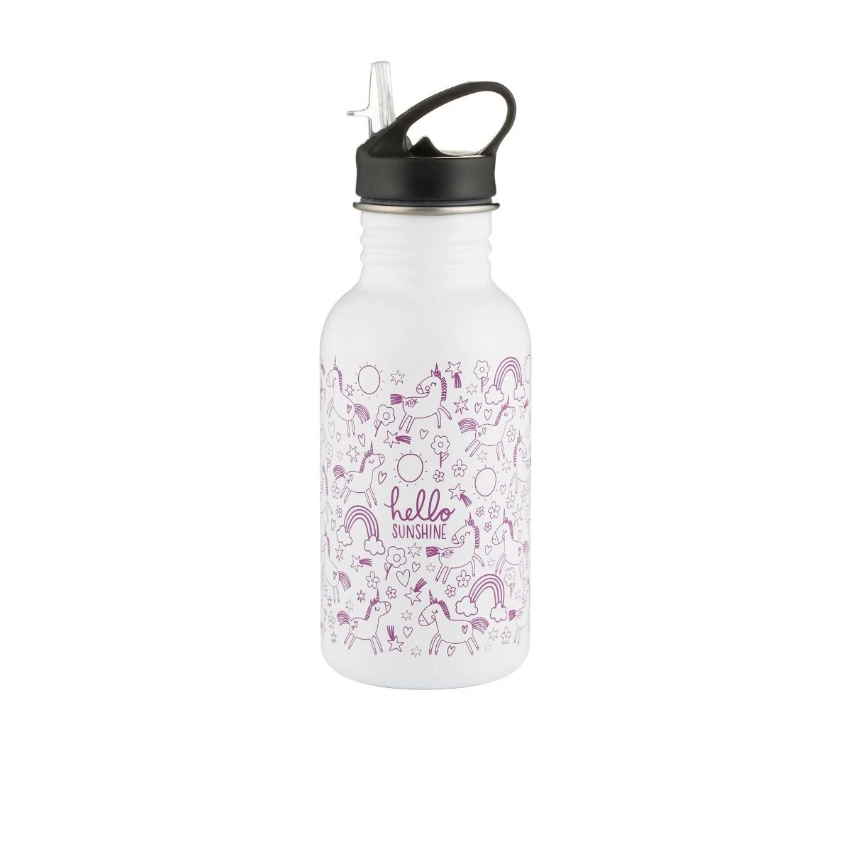 Typhoon PURE 18.6oz Color-Changing Water Bottle With Straw | Hello Sunshine