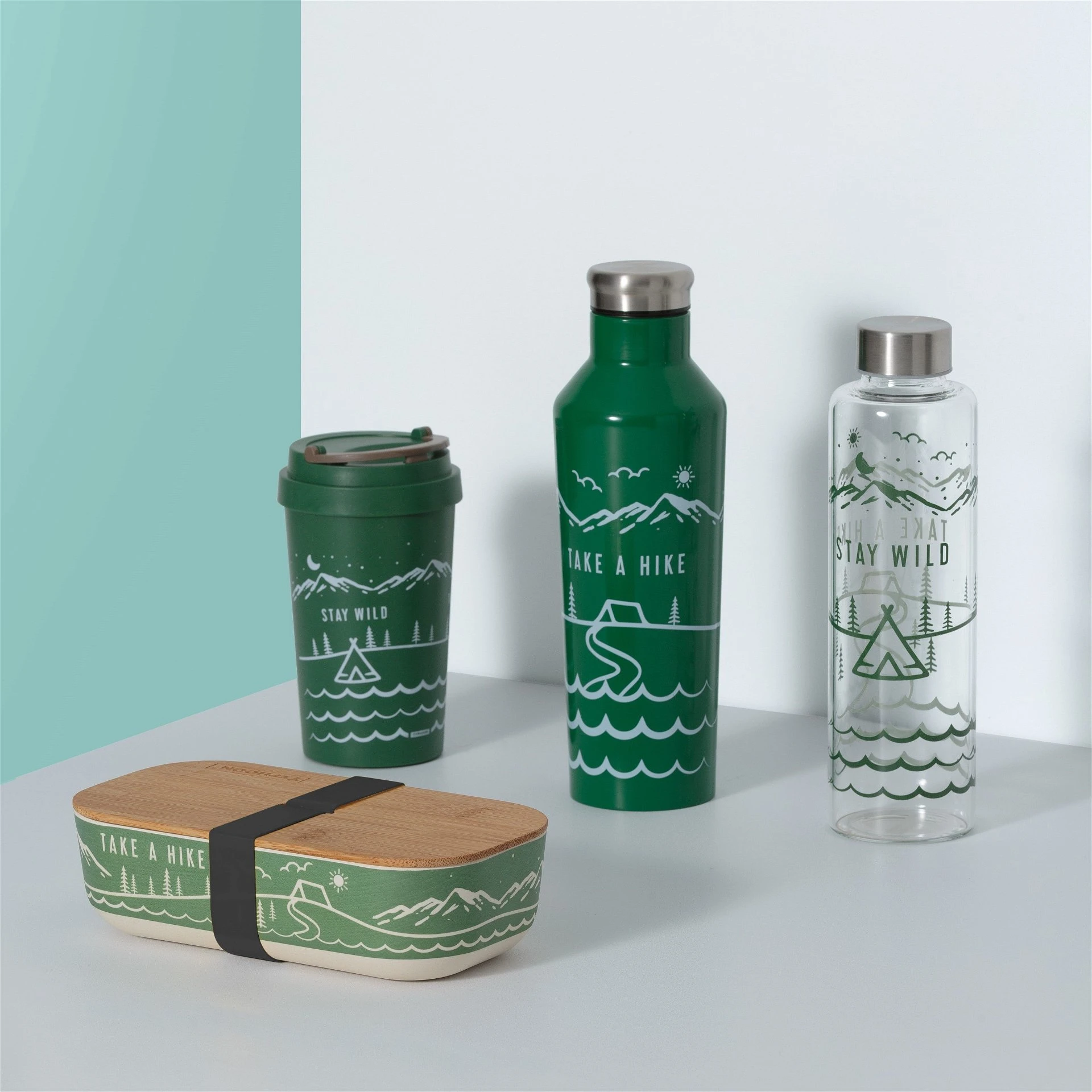 Typhoon PURE 20.3oz Glass Bottle | Stay Wild - Image 2