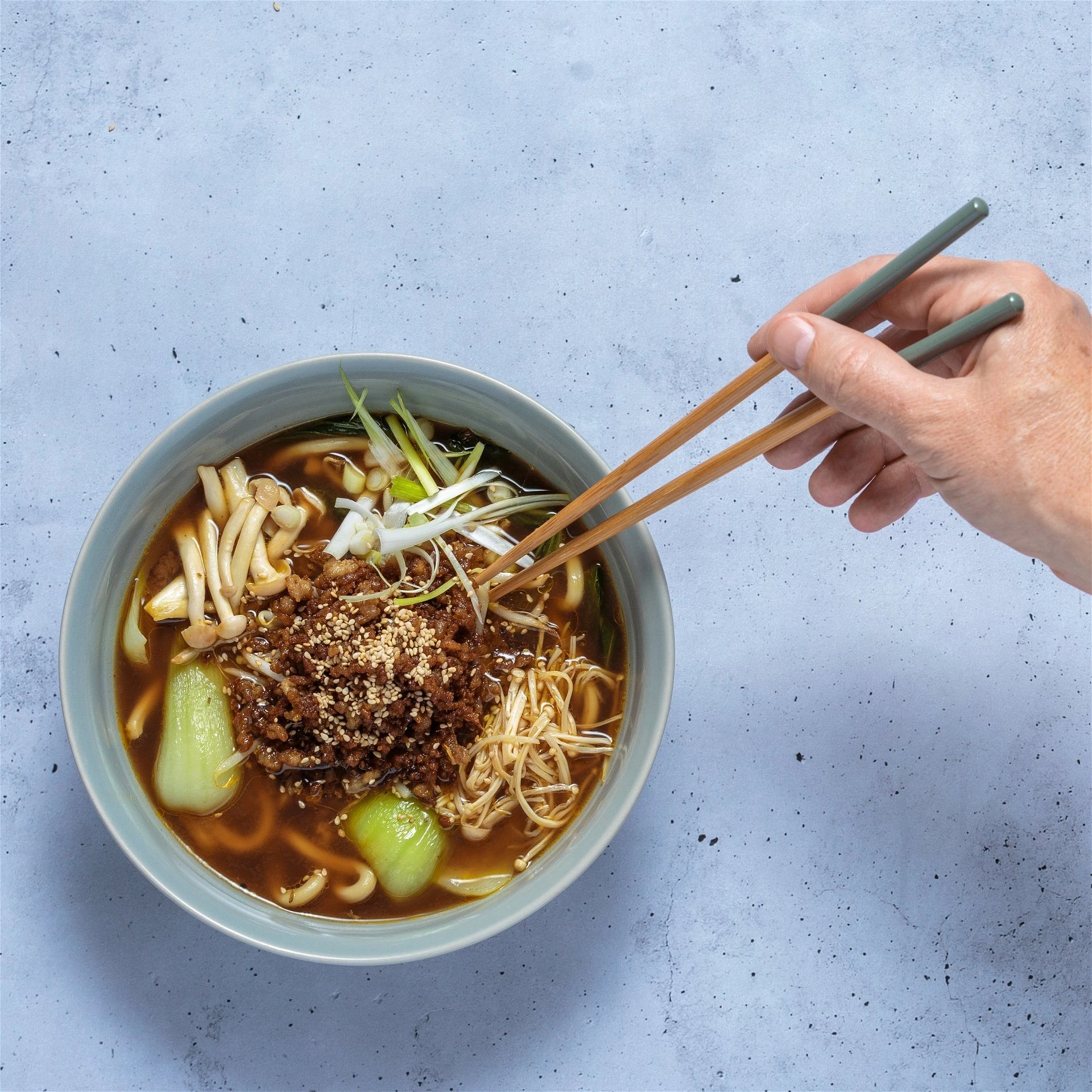 Typhoon World Foods Ramen Bowl | Blue - Image 4