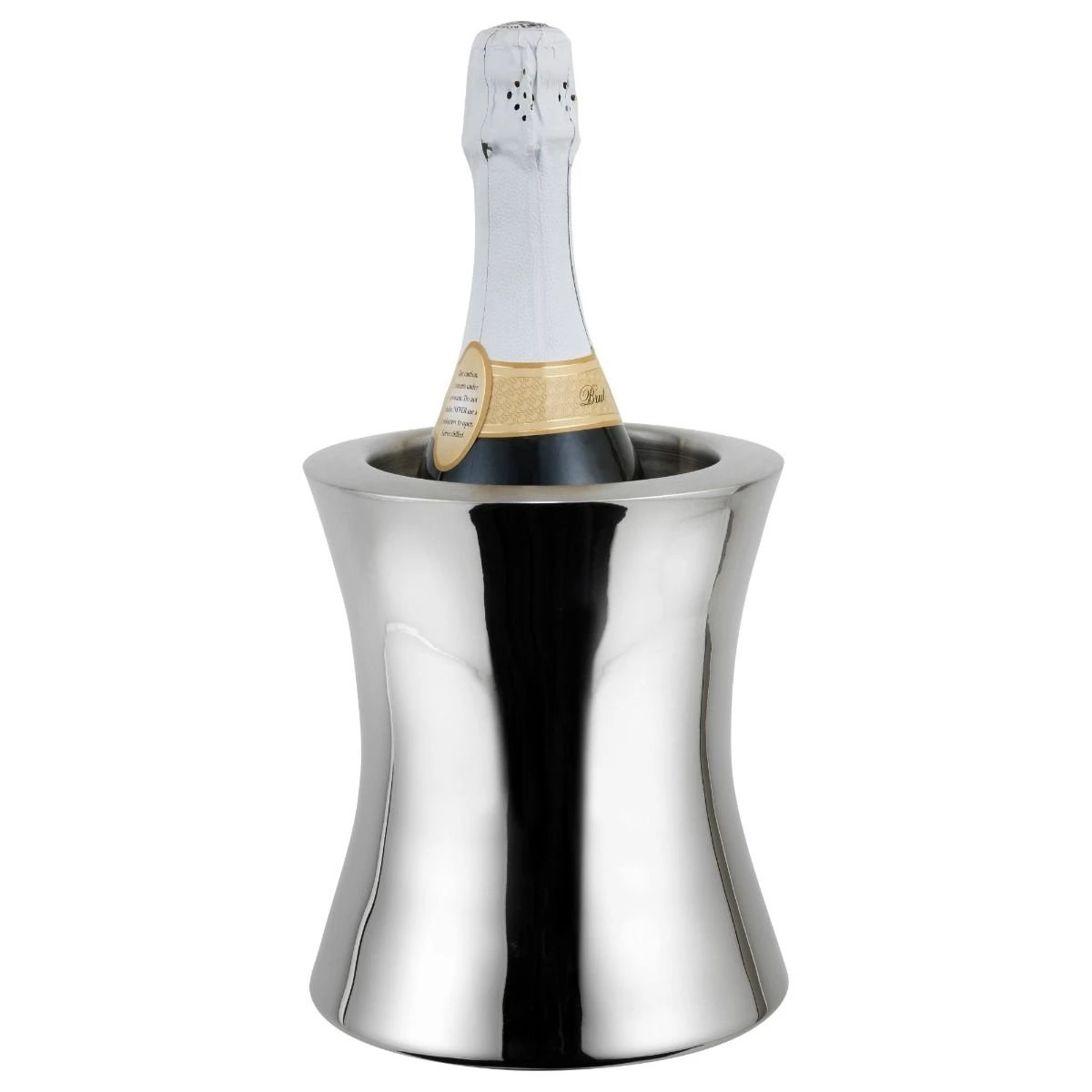 Winco Double Wall Hourglass Wine Cooler - Image 2