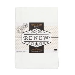 Danica Brands Now Designs By Danica Renew Collection 60" X 90" Tablecloth | White